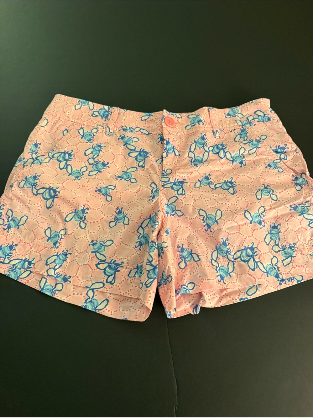 Lilly Pulitzer Honey Bee Shorts Women’s Size 6